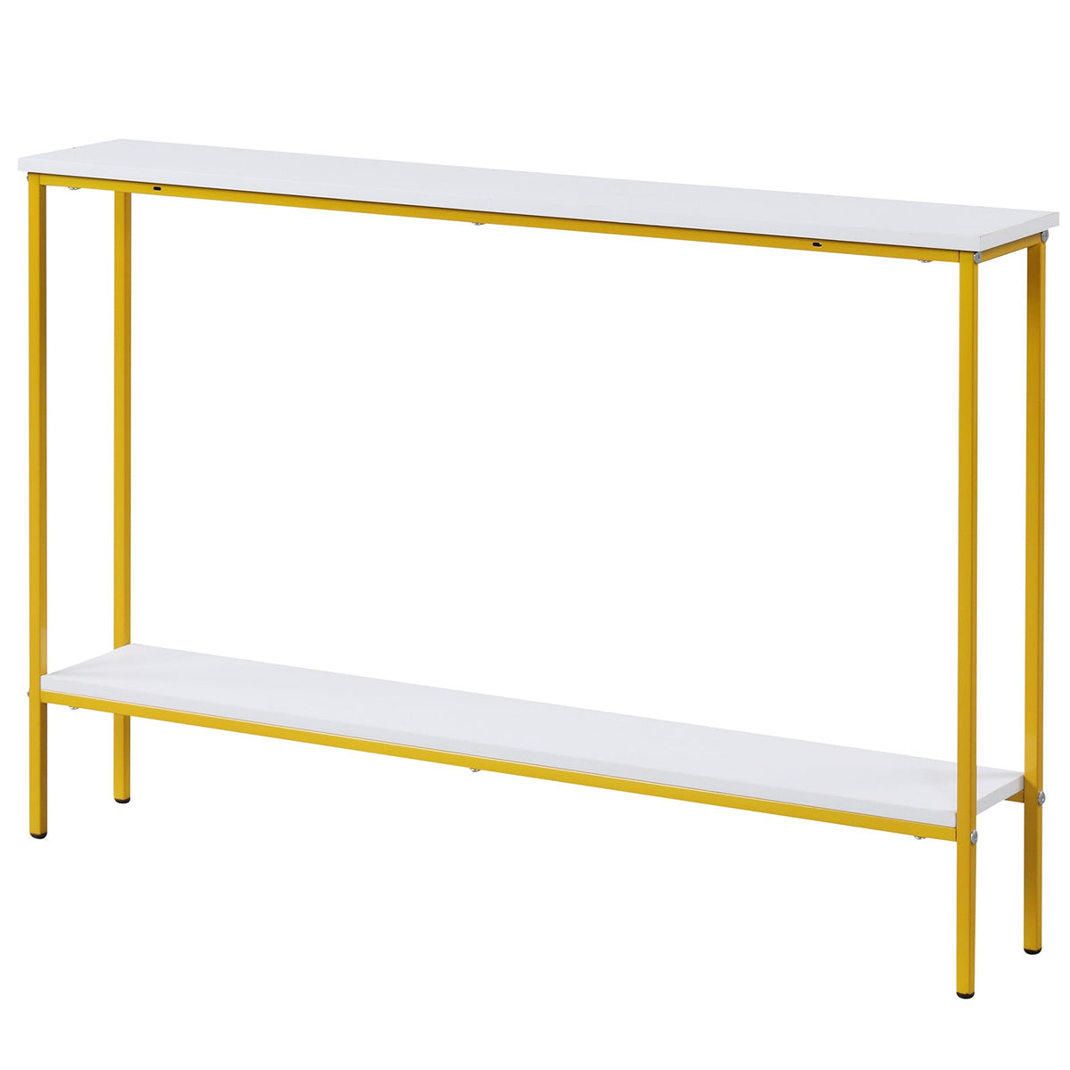 44 Inch Console Table with Shelf with Dual Anti-Tipping Kits, photo 7 of 16