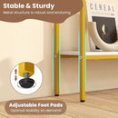 44 Inch Console Table with Shelf with Dual Anti-Tipping Kits by LJGDeals
