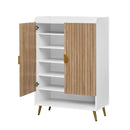 7-Tier Tall Shoe Storage Cabinet with Adjustable Shelves by LJGDeals