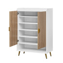 7-Tier Tall Shoe Storage Cabinet with Adjustable Shelves by LJGDeals