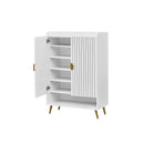 7-Tier Tall Shoe Storage Cabinet with Adjustable Shelves by LJGDeals
