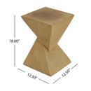 TESS Modern Side Table – Stylish End Table Compatible with Living Room, Bedroom, or Office by HouseOfZazla