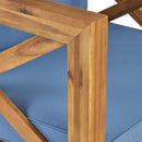 Brava Mid-Century Modern Club Chair with Water Resistant Cushions by HouseOfZazla