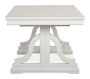 Heron Cove - Trestle Dining Table - Chalk White