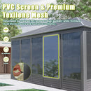11.2x14.6FT Aluminum Hardtop Gazebo