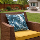 Outdoor Throw Pillows 2 Pack, 18x18 Inch, Waterproof & Fade Resistant by HouseOfZazla