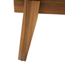 Jason Chaise Lounge Adjustable Acacia Wood Outdoor Furniture by HouseOfZazla