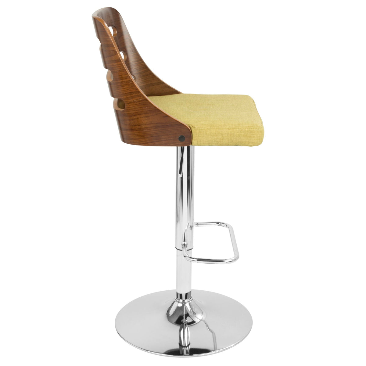 Trevi - Mid Century Modern Adjustable Barstool With Swivel, photo 2 of 4