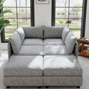 Modular Sectional Sofa, Convertible Sofa Seat With Storage