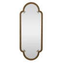 Scalloped Oval Wall Mirror, Vintage