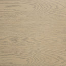 Kailani Coastal Square End Side Table with Shelf Beige Oak