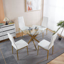 Elegant Legs Dining Chair (Set of 4)
