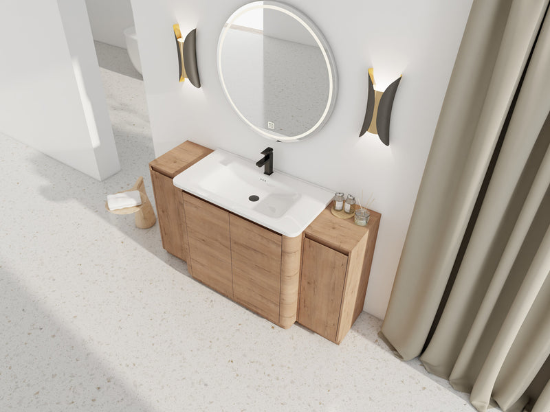 60'' Freestanding Bathroom Vanity, photo 5 of 10