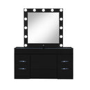 Elisa - Vanity Set With Stool And LED Bulbs by Unique Piece Furniture