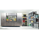 Astro Series - Wall Mounted Base, Drawer Storage Cabinet With Soft Closing Features - Metallic Gray by HouseOfZazla