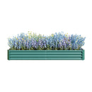 Raised Garden Bed Kit - Metal Raised Bed Garden 7.6x3.7x0.98ft by HouseOfZazla