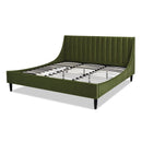 Aspen - Vertical Tufted Modern Headboard Platform Bed Set by Unique Piece Furniture