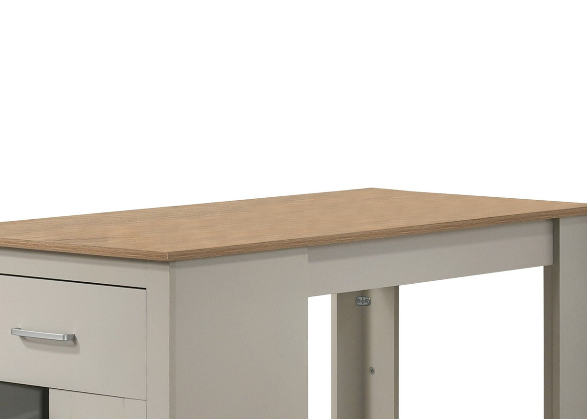 Alonzo - Small Space Counter Height Dining Table With Cabinet And Drawer Storage, photo 3 of 10