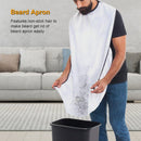 Beard Catcher Cape – Shaving Bib with Suction Cups