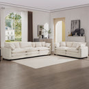 Elegant Oversized Sectional Sofa Set With Deep Seats And Flexible Layout by HouseOfZazla