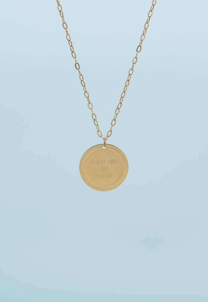 With Great Love Necklace