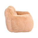 Beanbag Sofa Chair With Armrests Stuffed High Density Foam by HouseOfZazla