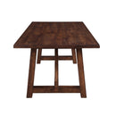 Farmhouse Style Dark Dining Table
