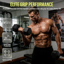 Rovix 450-Pounds Rubber Hex Dumbbell Set With Rack (SAK90714) by SAKSBY WHOLESALE