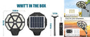 4500W Large Solar Street Lights Outdoor - Commercial Grade Solar Powered Street Light 120000LM with Remote