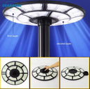 4500W Solar Outdoor Light Round 360° Wide Angle UFO Garden Pole And Wall Street Lights with Remote
