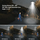4500W Solar Outdoor Light Round 360° Wide Angle UFO Garden Pole And Wall Street Lights with Remote