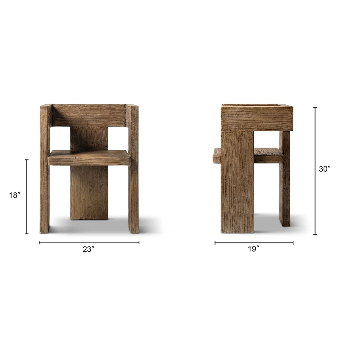 Avenel - Sculptural Block Accent Chair, photo 9 of 28