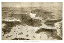 Vintage Map of Boston, Massachusetts 1870