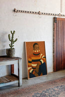 Quiet Thoughts in a Striped Sweater by Kooly