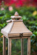 Candle Lantern Decorative, Hurricane Lantern Holder Decor For Indoor Outdoor, Home Garden Wedding - Ivory by Unique Piece Furniture