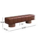 Upholstered Dining Bench For Dining Room by Unique Piece Furniture
