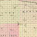 Vintage Map of Clay County, Nebraska 1885