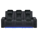 Duran - Power Reclining Sofa With Power Headrest by HouseOfZazla