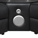 Nova - Sectional With Bluetooth Speaker, LED And Lifting Wine Cabinet by HouseOfZazla