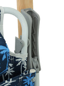 1PCS Backpack Beach Chairs for Adults Beach towel backpack beach chairs for adults 5 position chair with pouch folding lightweight positions back pack 13 inch high