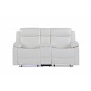 Blanche - Reclining Set With LED Lights, Speaker by Unique Piece Furniture