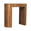 Soba - Straight Console Table - Oak by Unique Piece Furniture