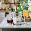 Glass Ice Bucket & Wine/Champagne Chiller by creativegiftsdirect