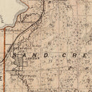 Vintage Map of Scott County, Minnesota 1874