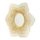 D27x2.4' Metal Starburst Wall Mirror, Wall Mounted Home Decor by HouseOfZazla