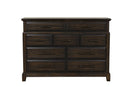 9 Drawer Dresser - Mahogany by HouseOfZazla