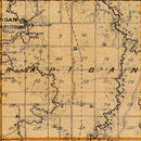 Vintage Map of Blue Earth County, Minnesota 1874