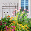 Metal Garden Trellis Rustproof For Climbing Plants Outdoor Flower Support by HouseOfZazla
