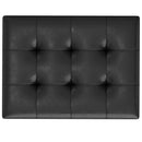 Shay - Large Square Coffee Table Storage Ottoman Mid-Century Style