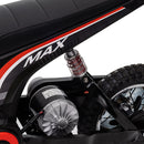 24V14ah Kids Ride On 24V Electric Toy Motocross Motorcycle Dirt Bike-XXL large,Speeds up to 14.29MPH,Dual Suspension, Hand-Operated Dual Brakes, Twist Grip Throttle, Authentic Motocross Bike Geometry